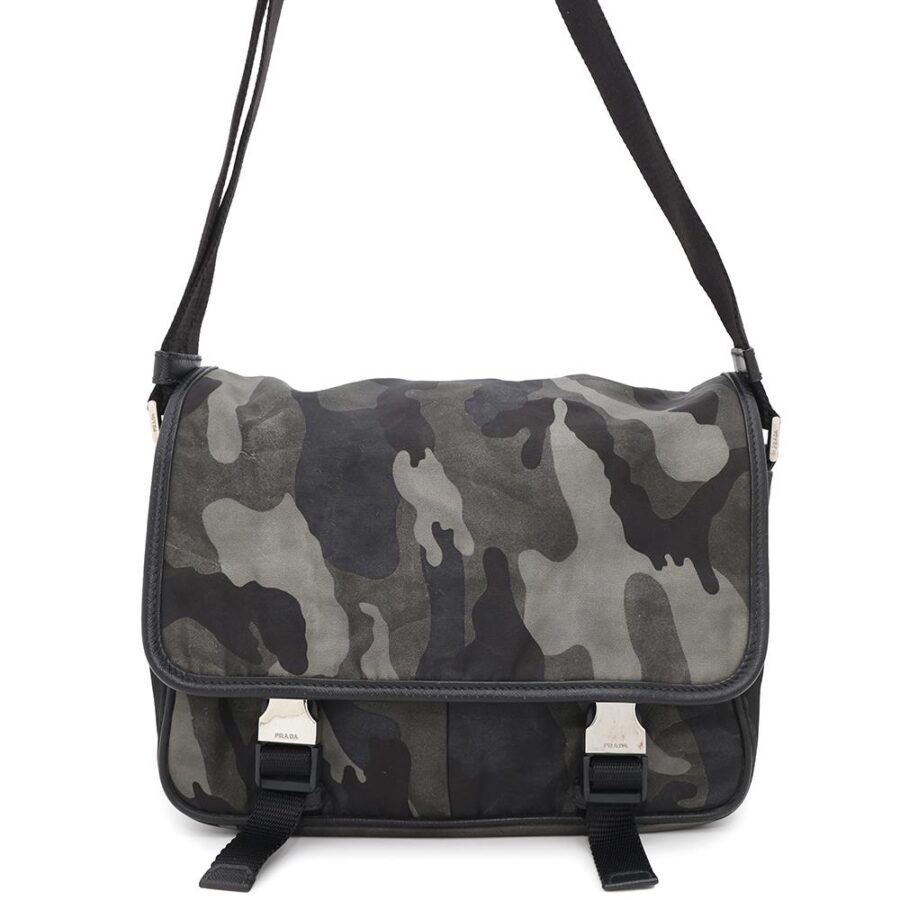 Prada Shoulder Bag black – front view