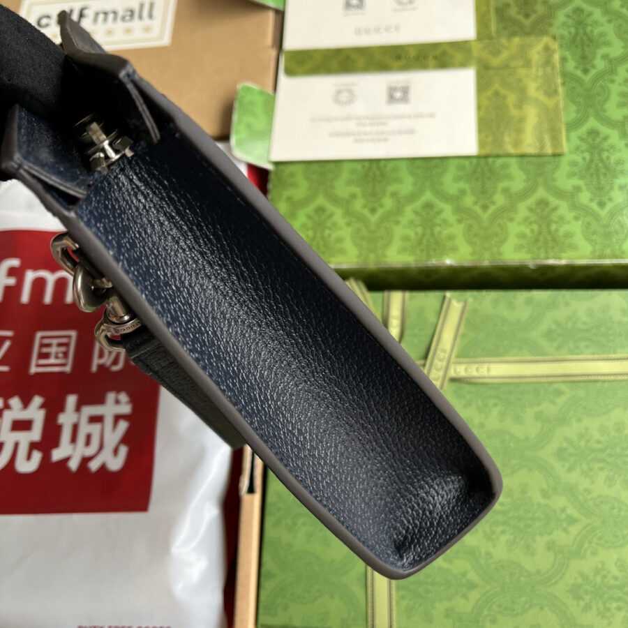 Gucci Ophidia blue bag – front view