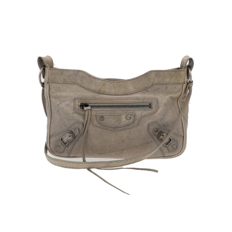 Balenciaga Crossbody grey bag – front view