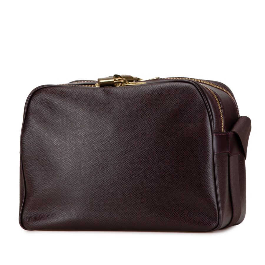 Red Louis Vuitton Taiga Reporter PM Crossbody Bag | Studio Nafay