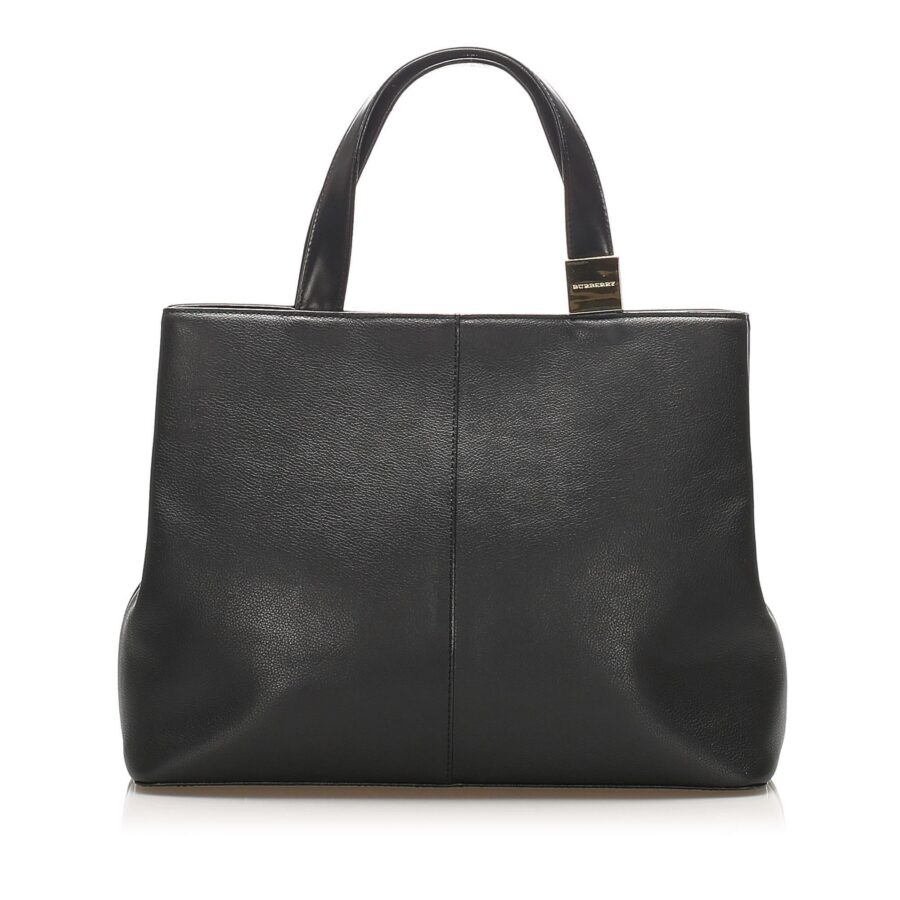 Burberry Leather Tote Bag | Studio Nafay