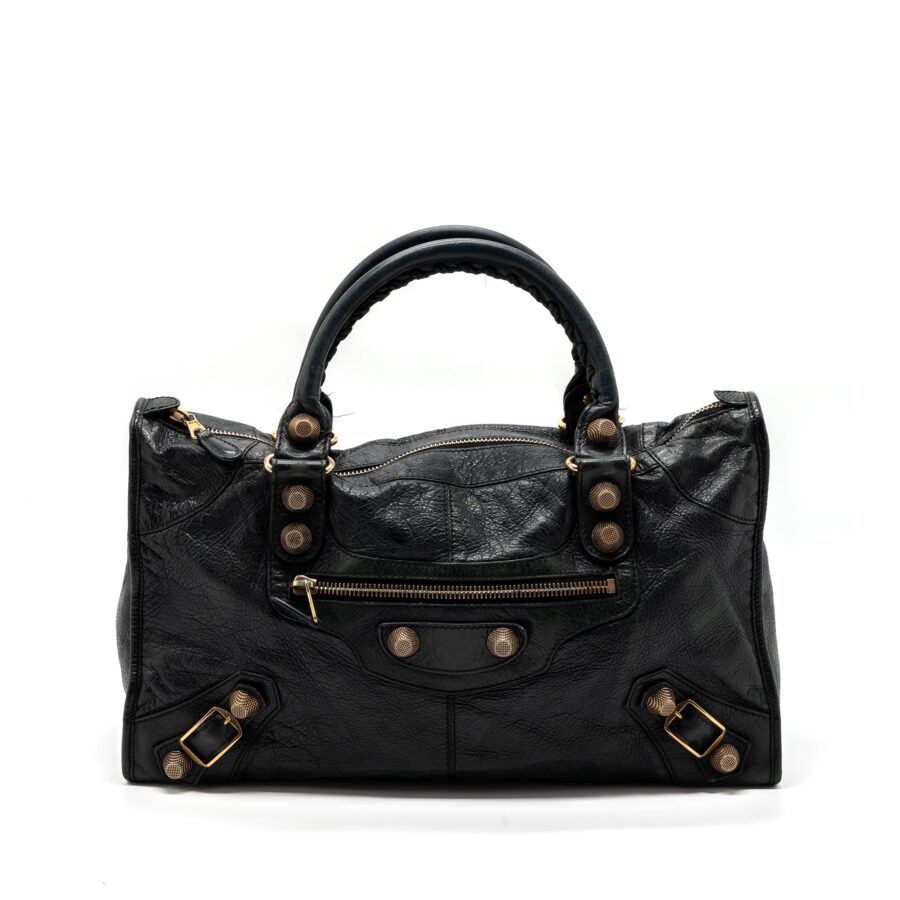 Balenciaga handbag black – front view