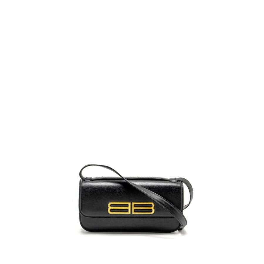 Balenciaga Shoulder Bag black – front view