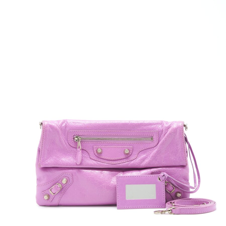 Balenciaga Crossbody pink bag – front view