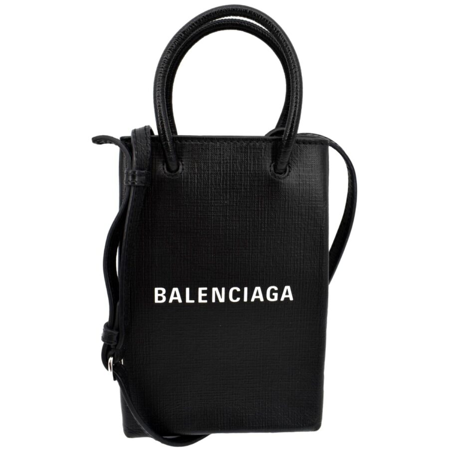 Balenciaga Crossbody black bag – front view