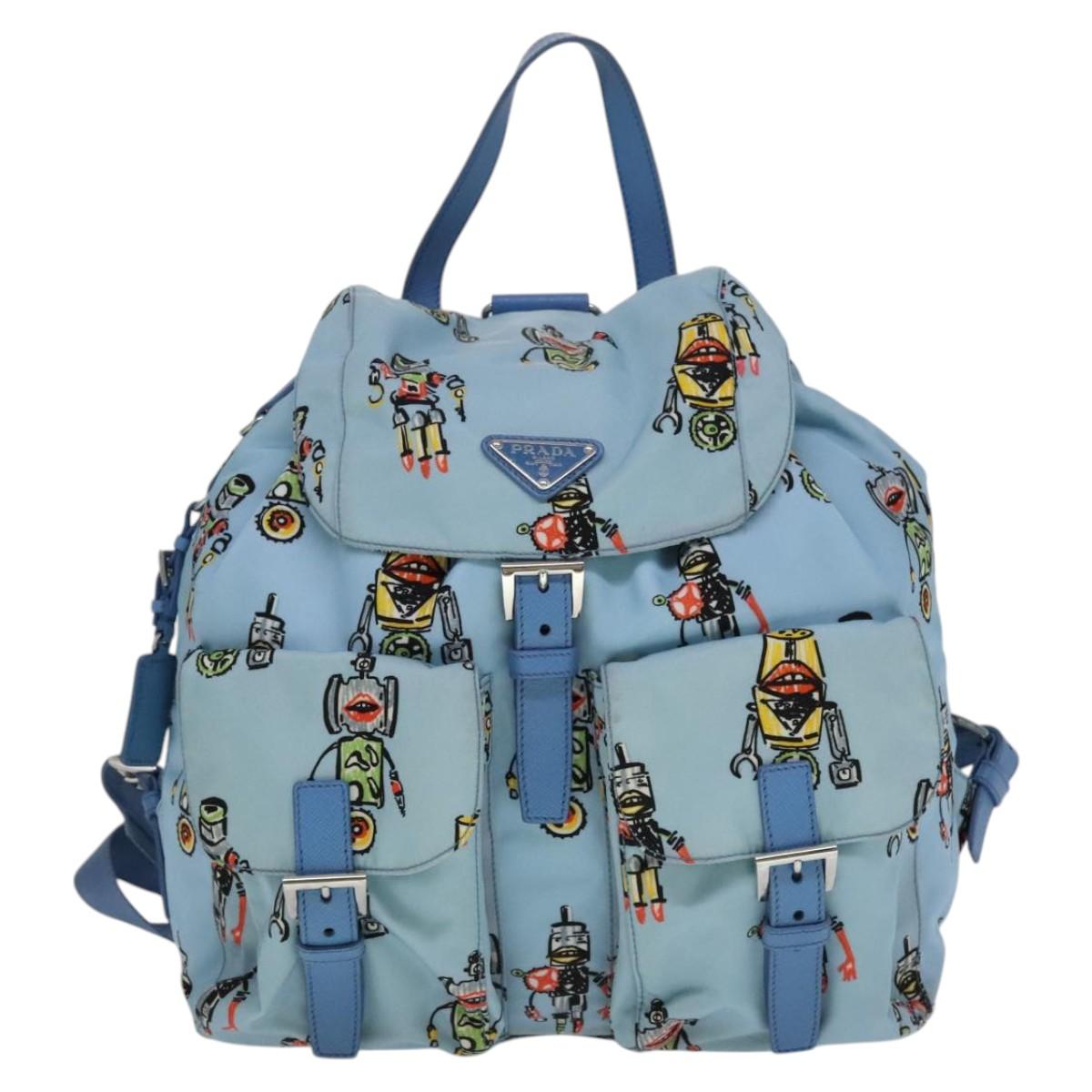 Robot Print Backpack Bolso de Uso Diario