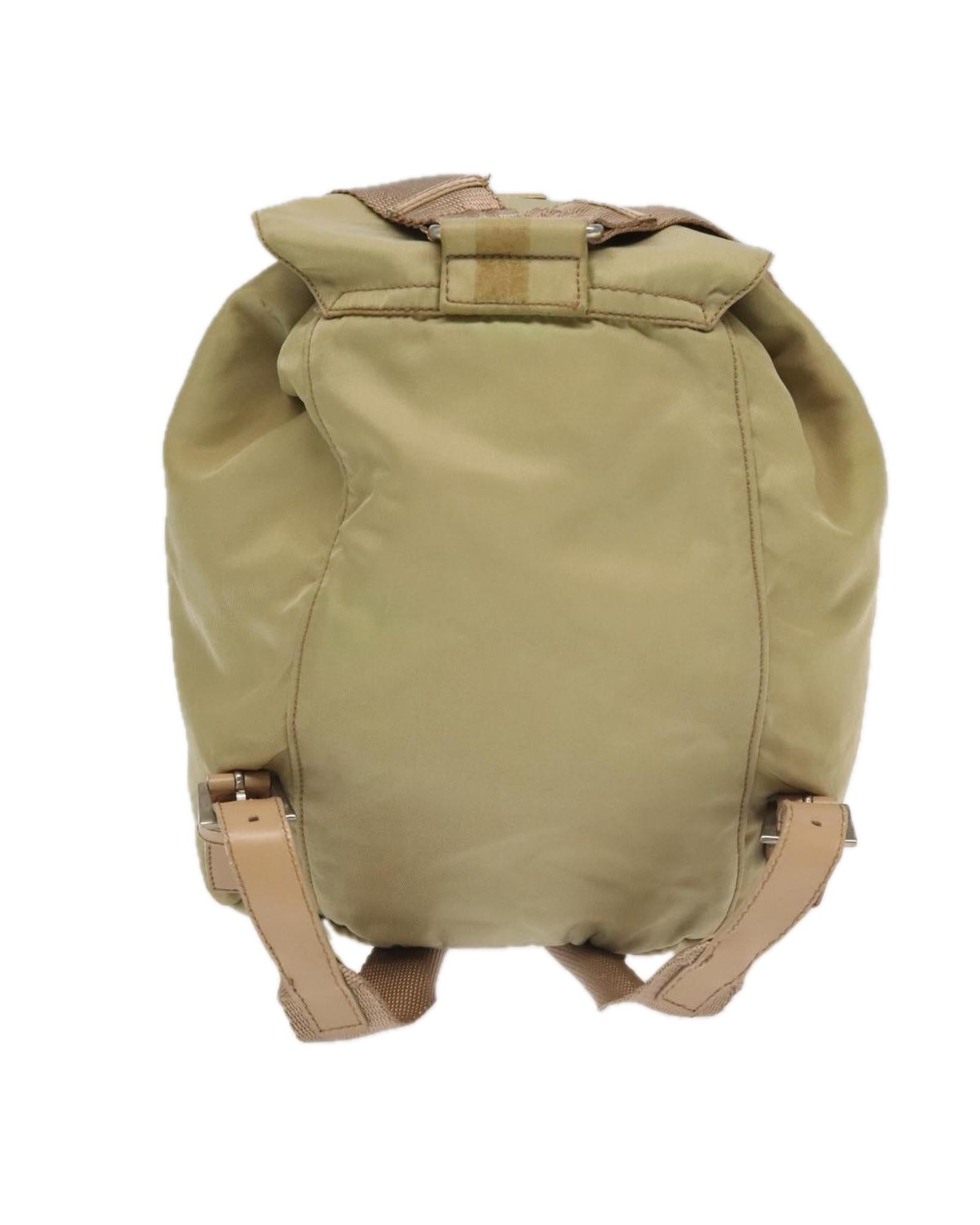 Nylon Backpack With Silver Accents
