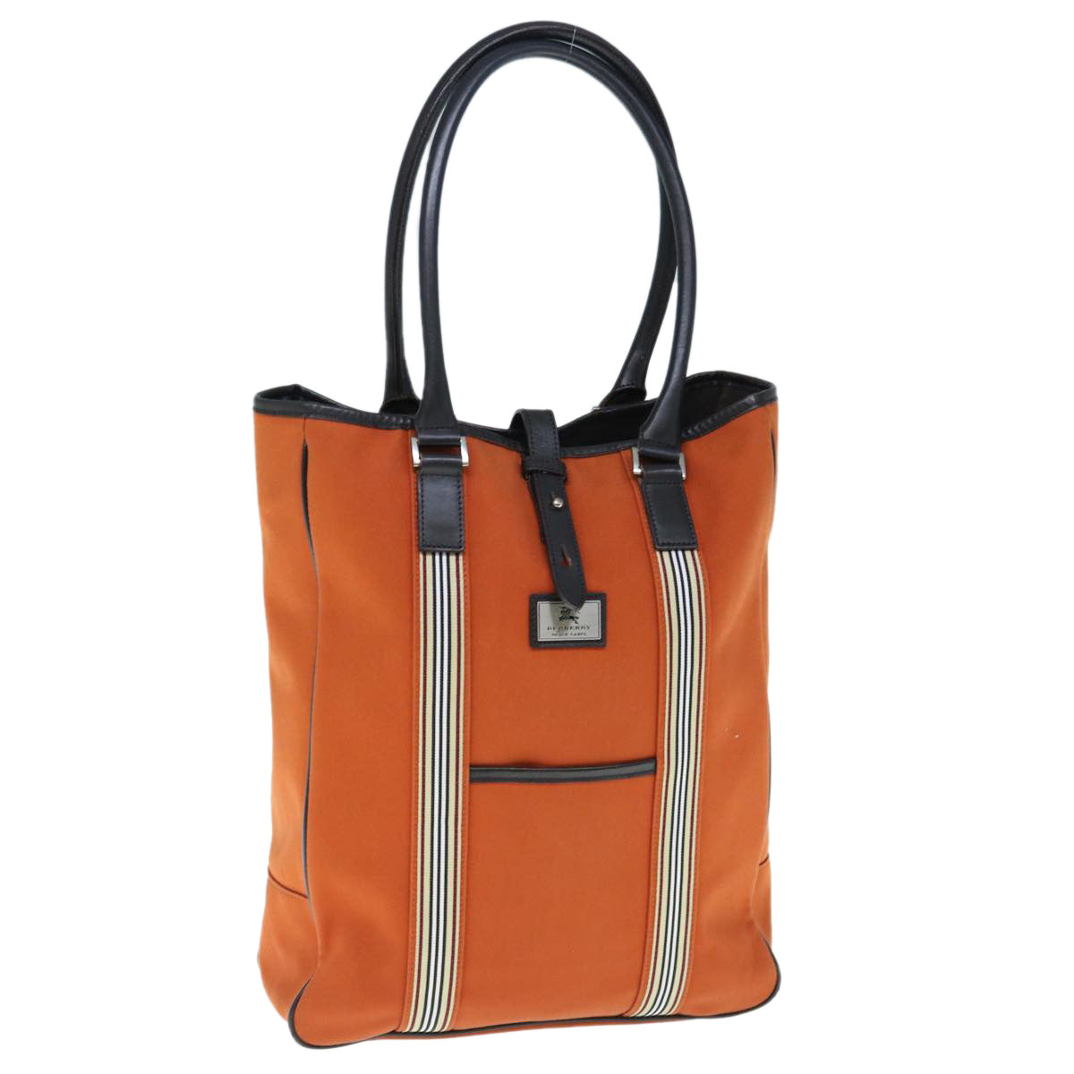 B Black Label Shoulder Canvas Orange