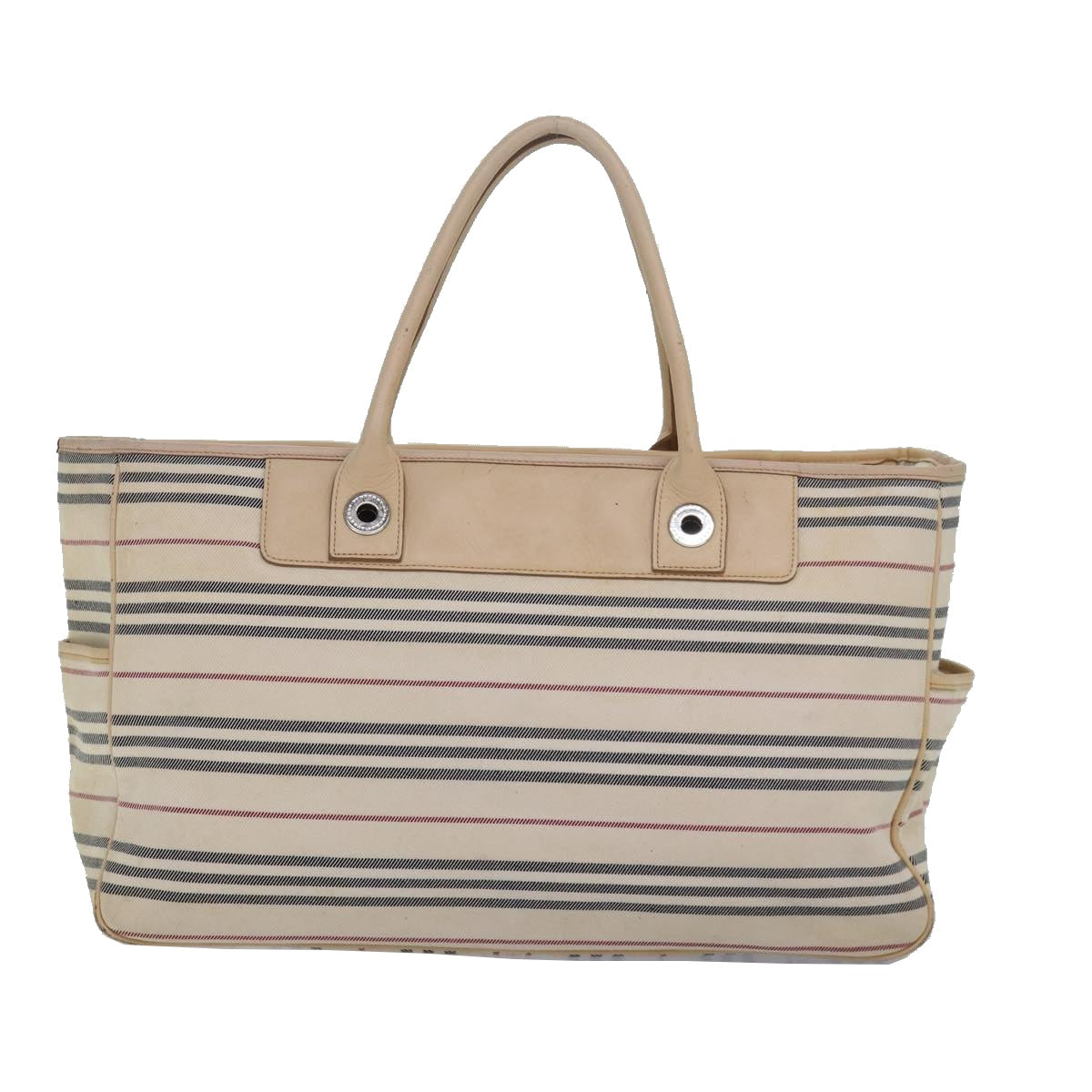 Burberry Nova Check Hand Bag Canvas Beige Auth bs16207 - Product Image 2