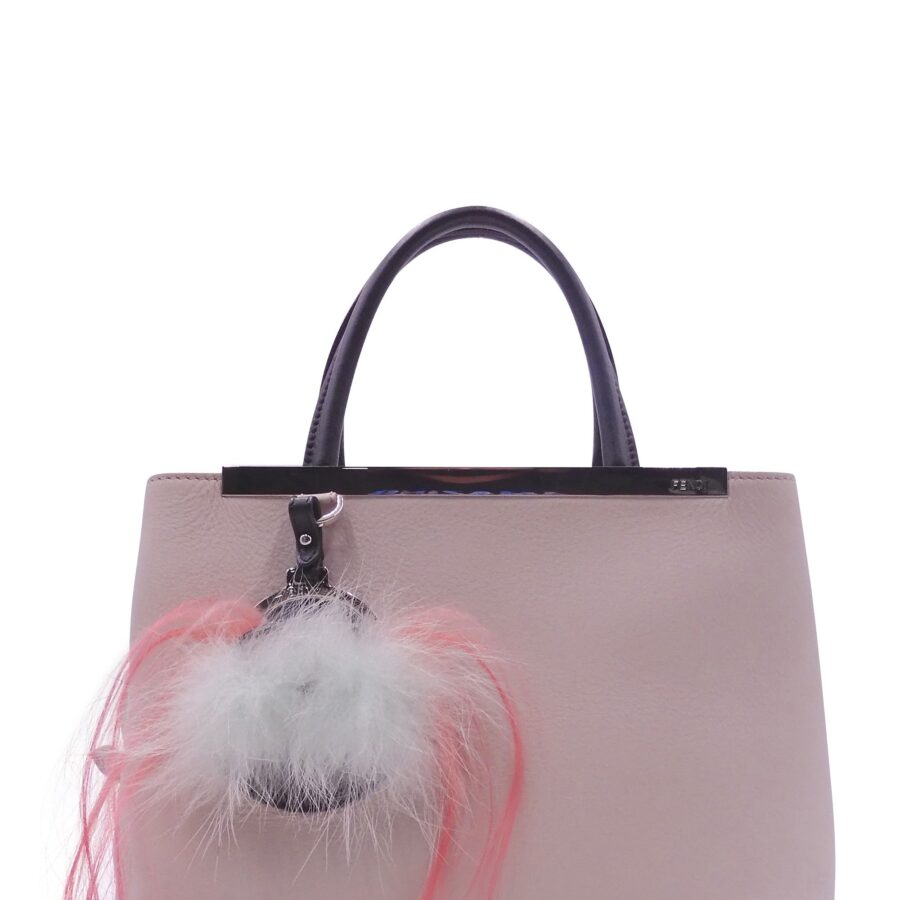 Petite 2Jours Vitello Dolce Monster Charm Grigio Polvere | Studio Nafay