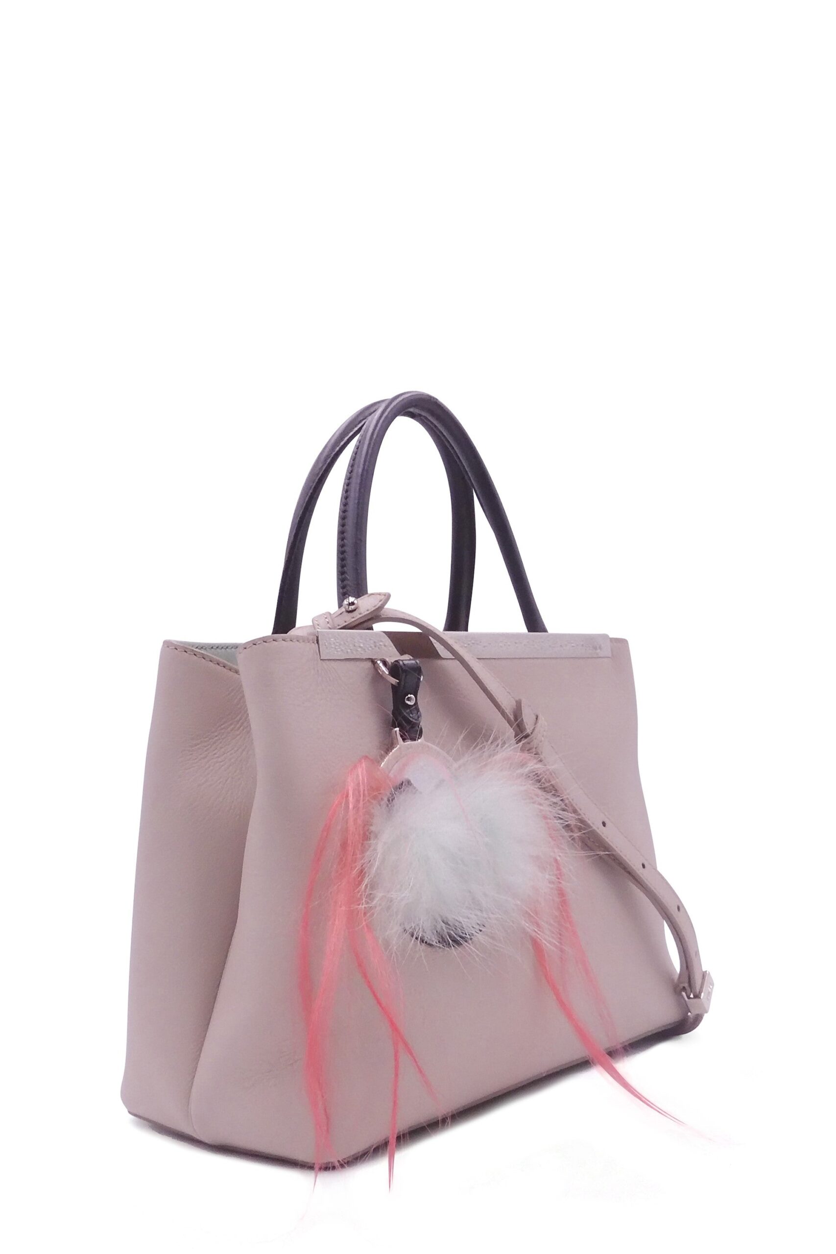 Petite 2Jours Vitello Dolce Monster Charm Grigio Polvere - Product Image 2